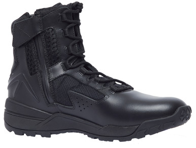 Tactical Research by Belleville TR1040-LSZ 7 inch Ultralight Tactical  Uniform/Casual Hot Weather Men's Side Zip Boots, Slip and Oil Resistant,  Regular 