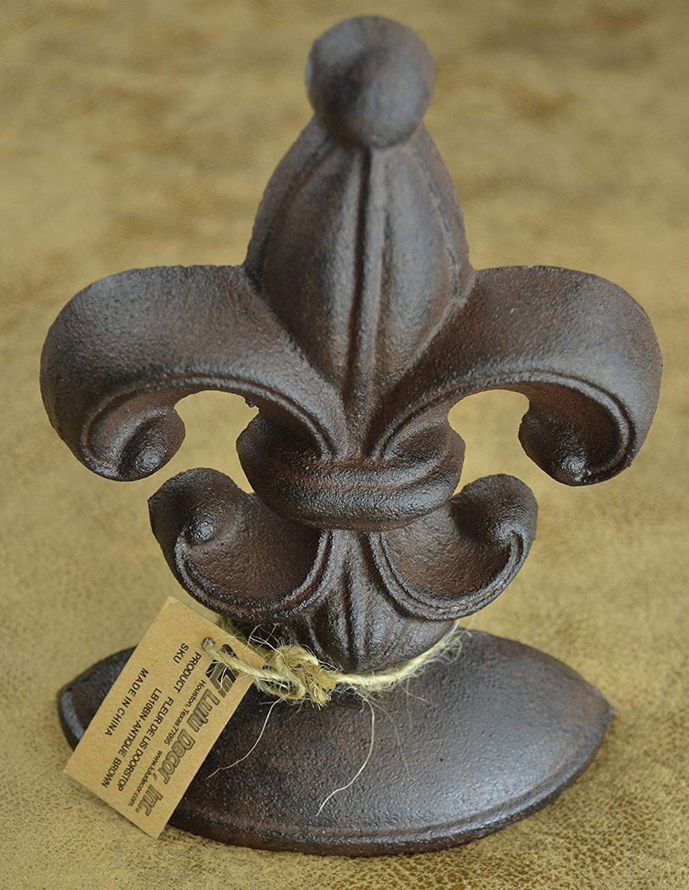 Cast Iron Fleur de Lis Finial