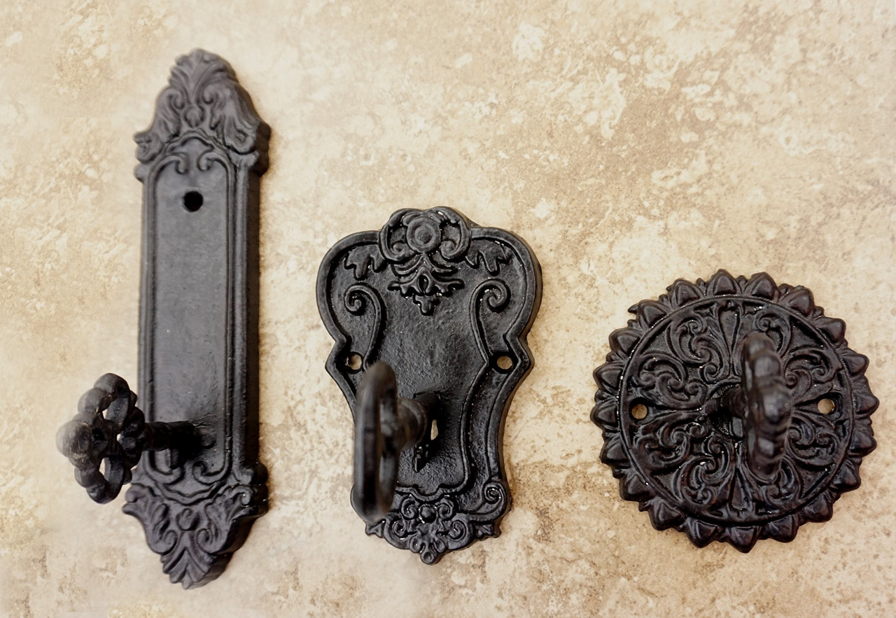 Cast Iron Antique Hooks