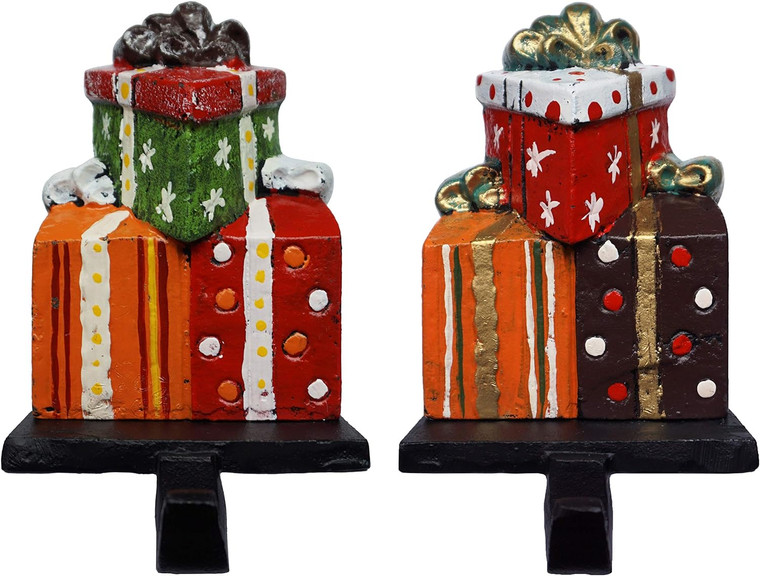 Gift Boxes Stocking Holders 2 Pieces, Weighs 3 lb 8.4 oz, Measures 8 x 3 x 4 inches