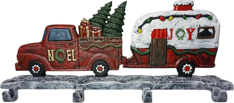 Santa Truck & RV Stocking Holder (4 Hooks)