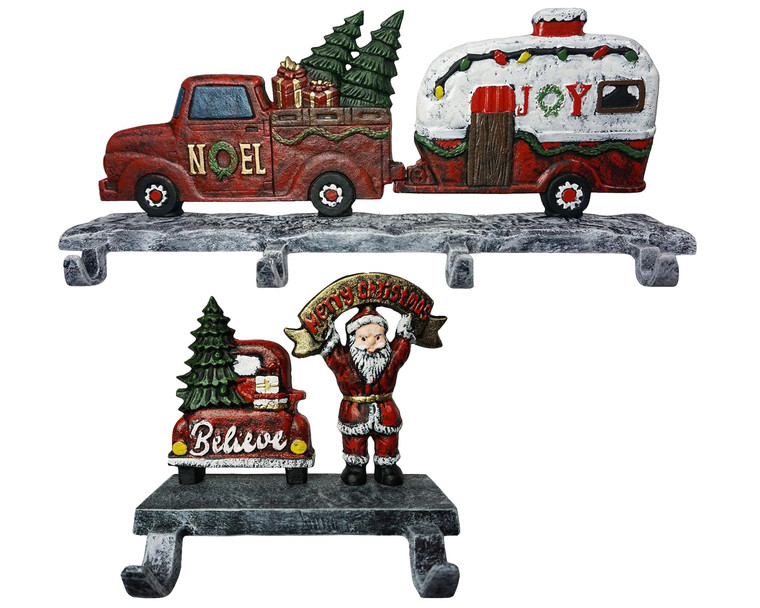 Santa Truck & RV Stocking Holder (6 Hooks)