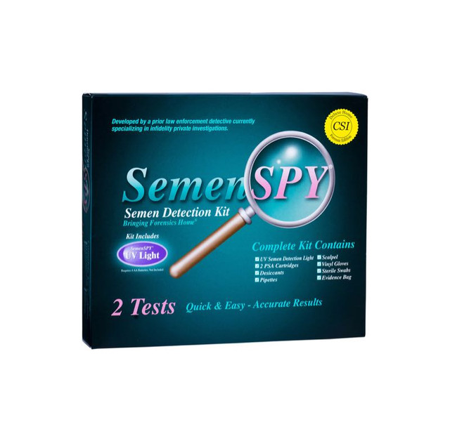 衛生日用品 Semen SPY The SemenSpy Deluxe Kit - Detect and Cheating and Infidelity