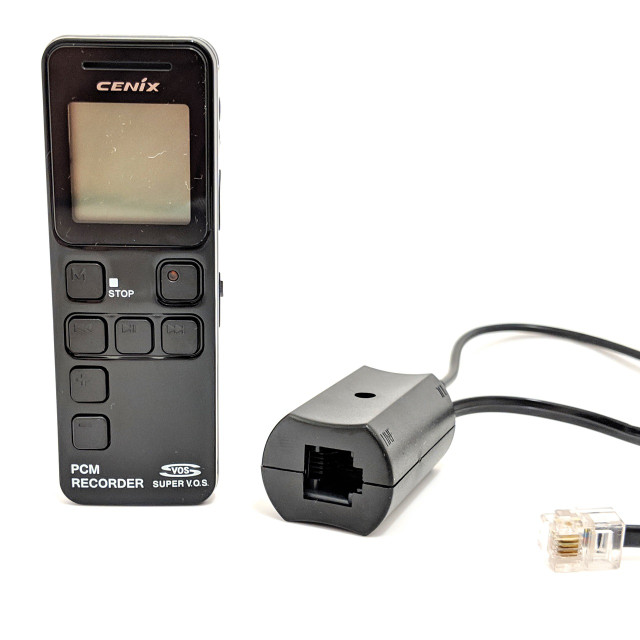 Our secure voice and phone recorder features PIN password protection