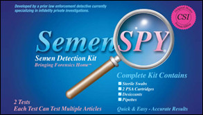 SemenSpy Semen Detection Kit - Infidelity & Cheating Investigation