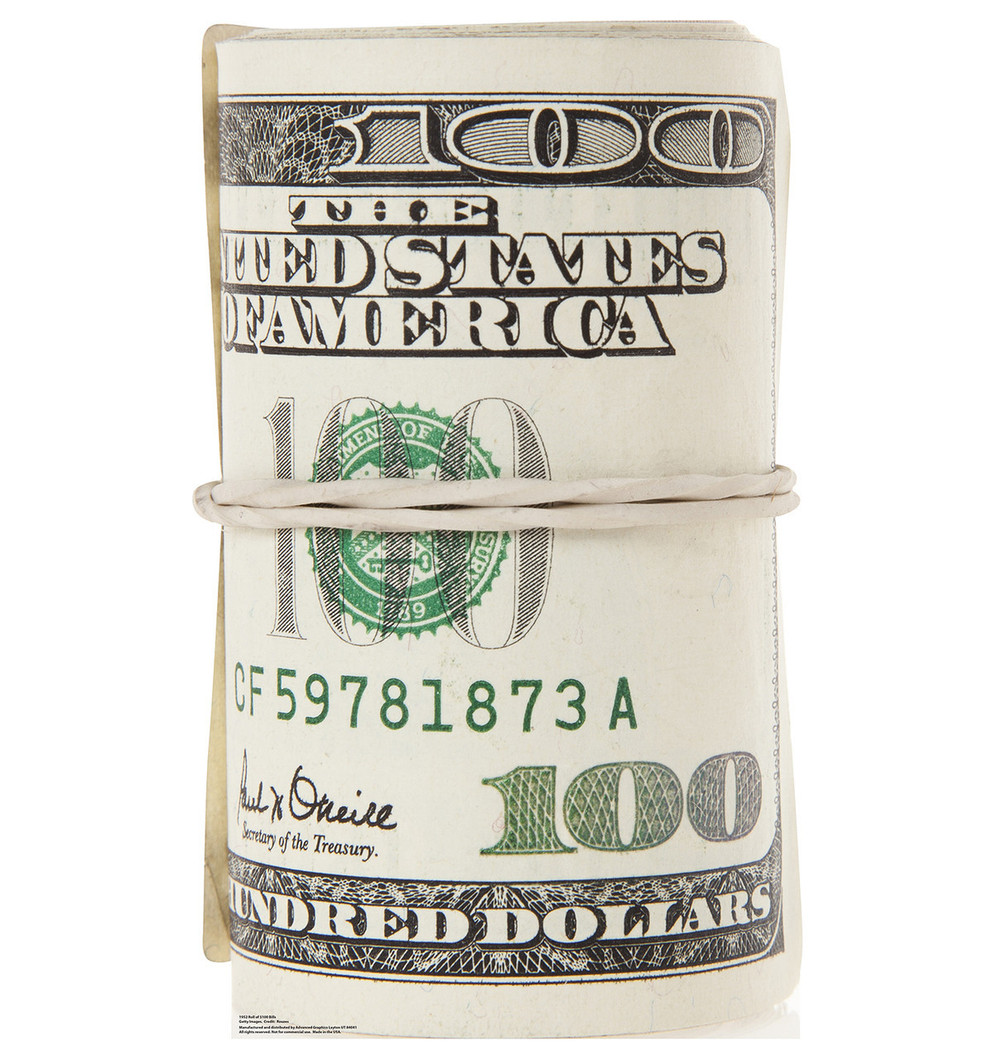 Roll of $100 Bills