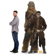 Han Solo and Chewbacca (Star Wars Han Solo Movie)