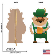 Irish Man Drinking Animated