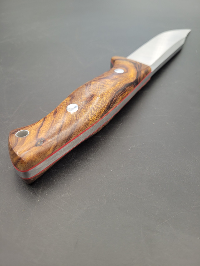 High Plains Hunter handmade hunting knife by QuickHatch Knife Co. in Idaho, built for field dressing, camp chores, and outdoor use.