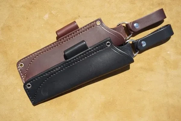 High Plains Hunter handmade hunting knife by QuickHatch Knife Co. in Idaho, built for field dressing, camp chores, and outdoor use.