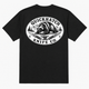 Black QuickHatch short sleeve shirt with back emblem