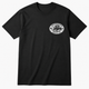 Black QuickHatch short sleeve shirt with chest logo
