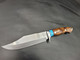 Highwayman Knife handmade fixed blade knife with guard by QuickHatch Knife Co., built in Idaho for hunting, camp, and outdoor use.