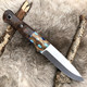 Trapper Knife handmade bushcraft knife by QuickHatch Knife Co. in Idaho, built for hunting, camp chores, and outdoor use.