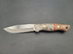 Bootcamp handmade bushcraft knife by QuickHatch Knife Co. in Idaho, built for hunting, camp chores, and outdoor use.