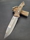 Field Scout handmade bushcraft knife by QuickHatch Knife Co. in Idaho, built for hunting, camp chores, and outdoor use.