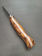 Field Scout handmade bushcraft knife by QuickHatch Knife Co. in Idaho, built for hunting, camp chores, and outdoor use.