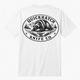 White QuickHatch short sleeve shirt with back emblem