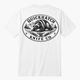 White QuickHatch short sleeve shirt with back emblem