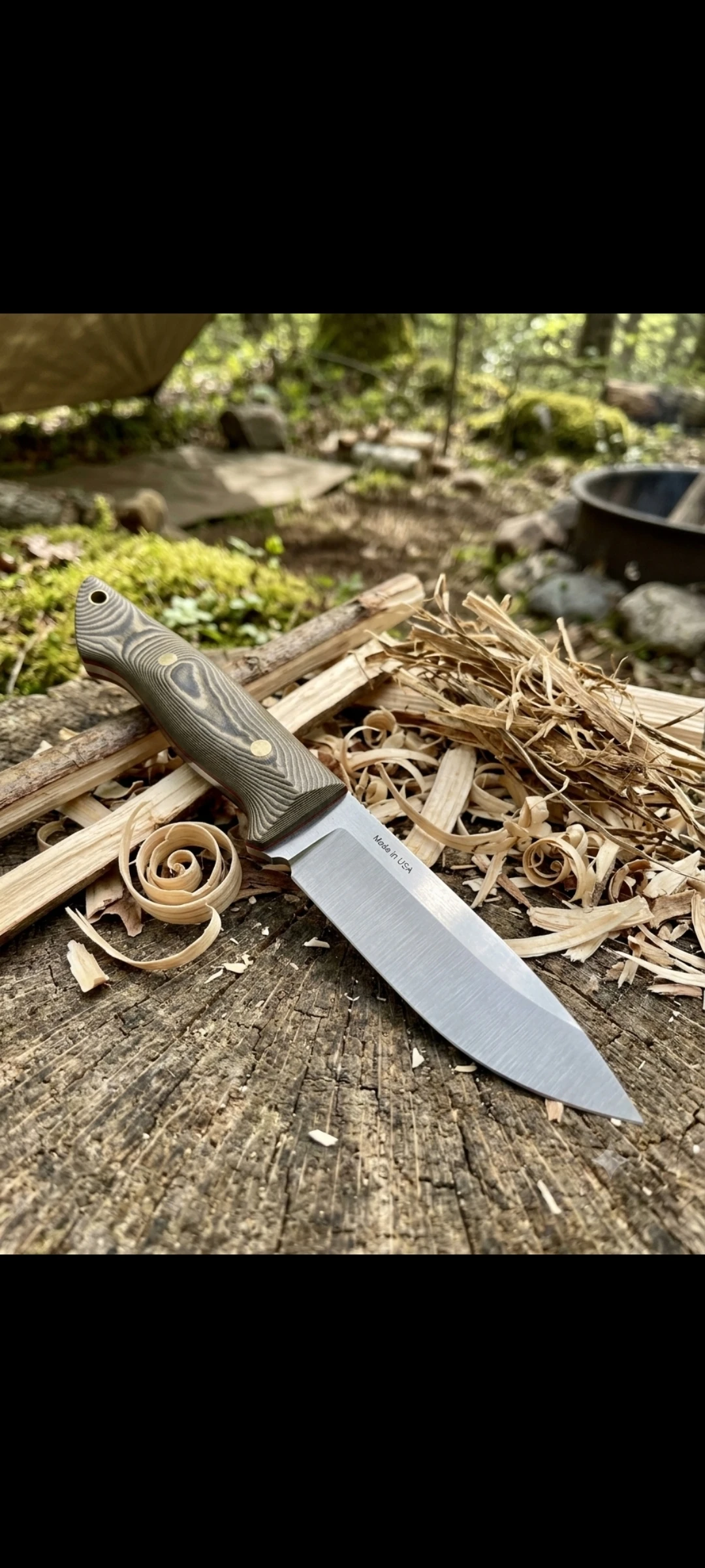 QuickHatch Field Scout handmade knife build