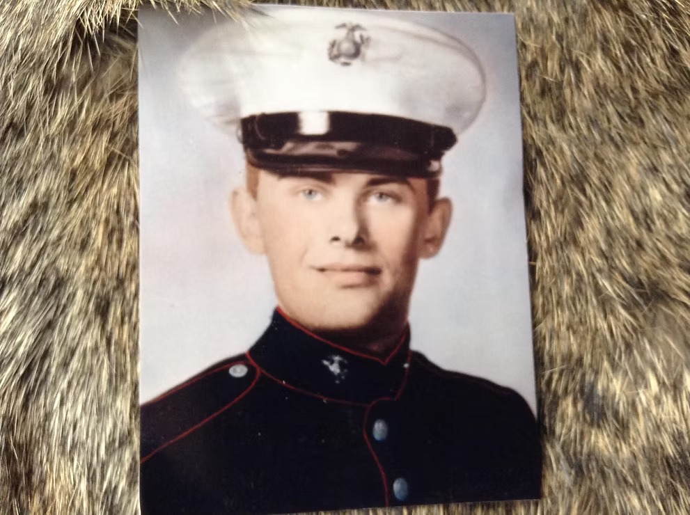 Don Yansick in Marine uniform