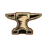 Anvil icon for oiling carbon steel knife blades