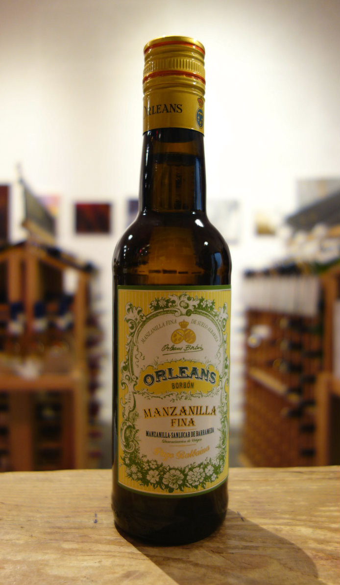 Orleans Borbón, Manzanilla Sanlúcar de Barrameda Manzanilla Fina Natural Wine Company