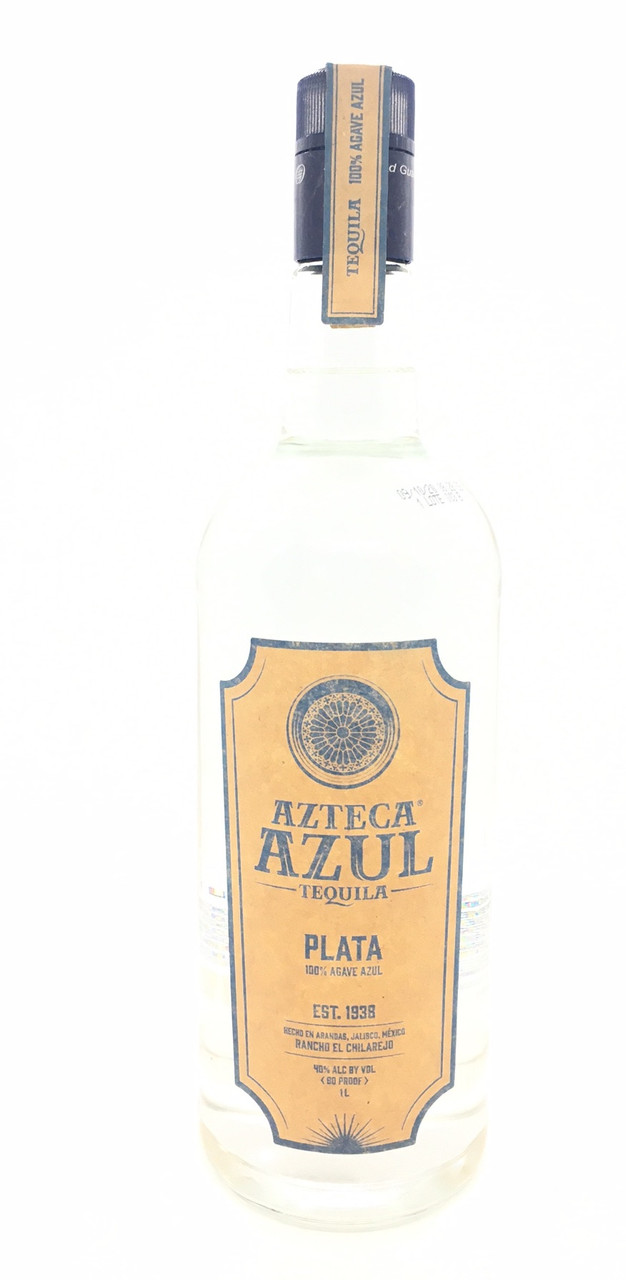 Azteca Azul Tequila Plata 1 Liter - Natural Wine Company