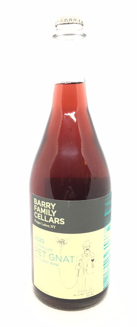 Barry Family Cellars, Léon Millot Pet Gnat Petillant Wine Finger Lakes