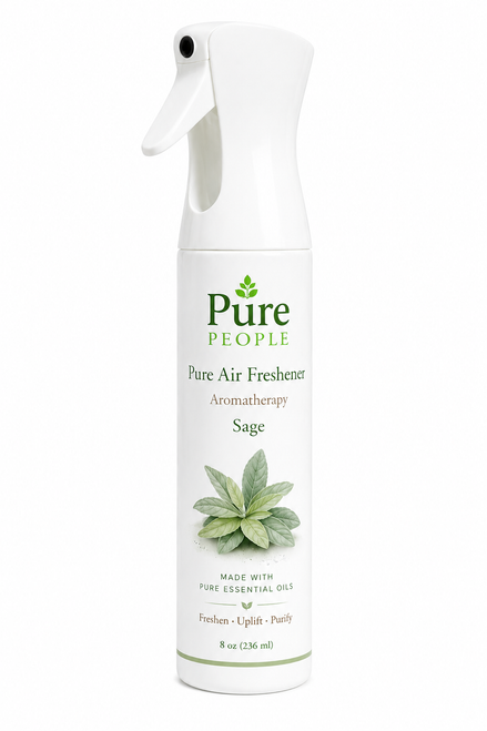 Sage Aromatherapy Air Freshener – Natural Essential Oil Room Spray
