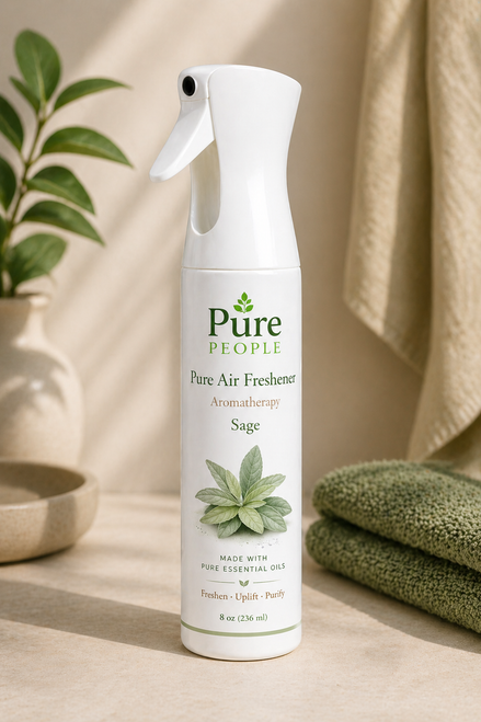 Sage Aromatherapy Air Freshener – Natural Essential Oil Room Spray