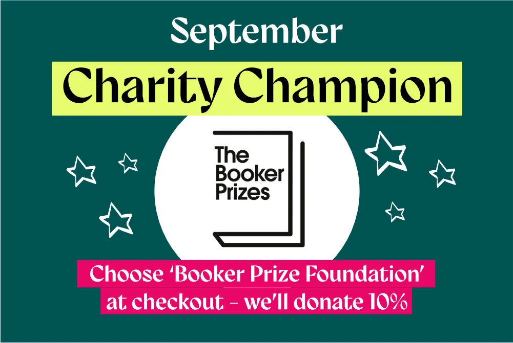 September charity champion, Booker Prize Foundation