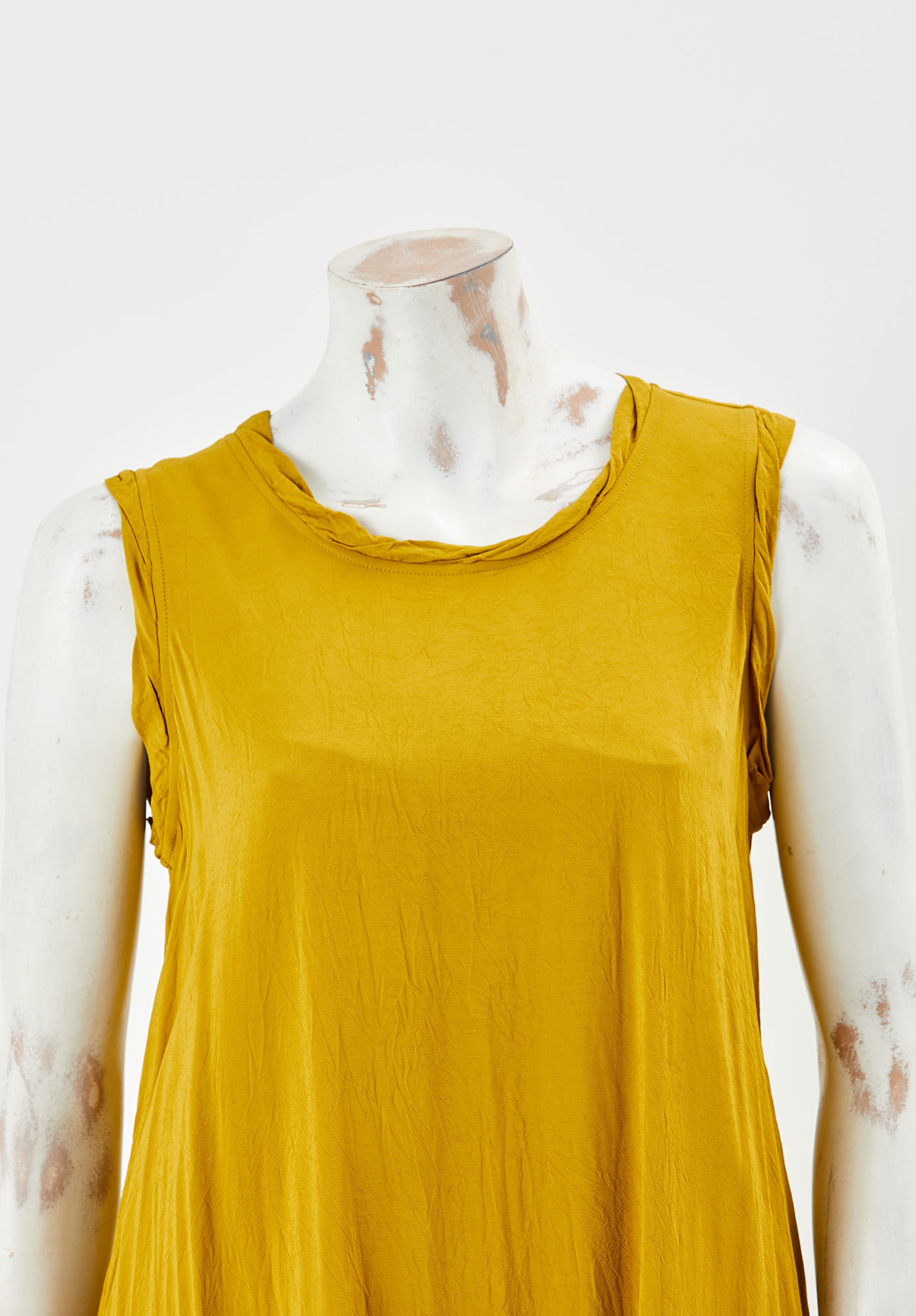 MM SÖHN - SELVEDGE TUNIC - MUSTARD