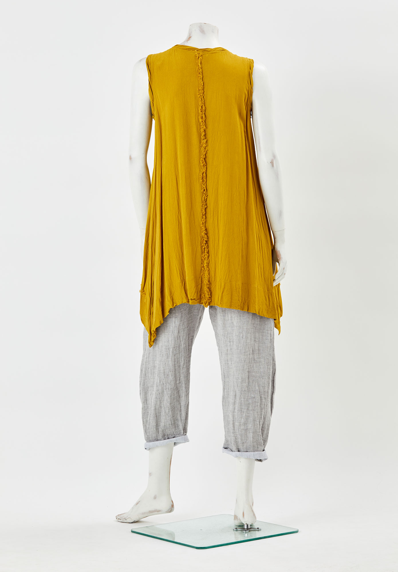 MM SÖHN - SELVEDGE TUNIC - MUSTARD