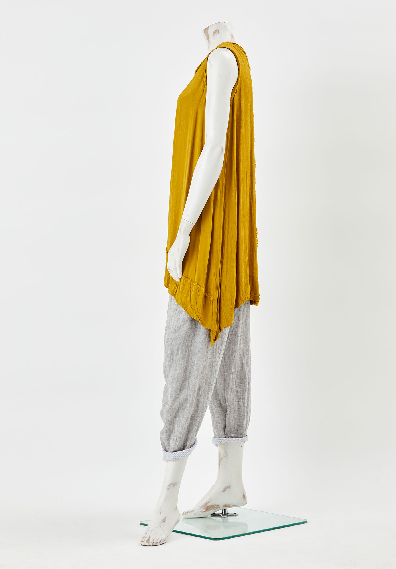 MM SÖHN - SELVEDGE TUNIC - MUSTARD