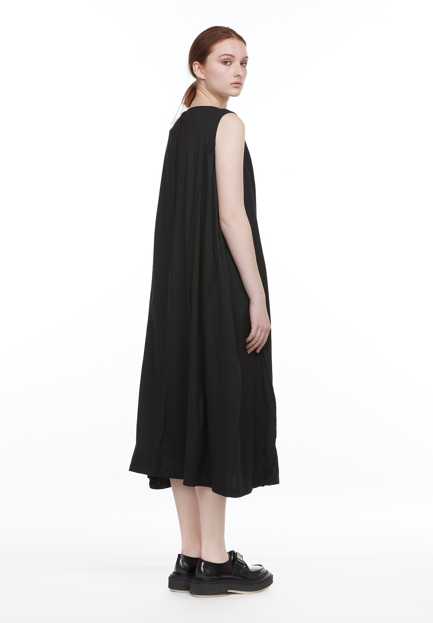 INSIDE OUT DRESS - BLACK