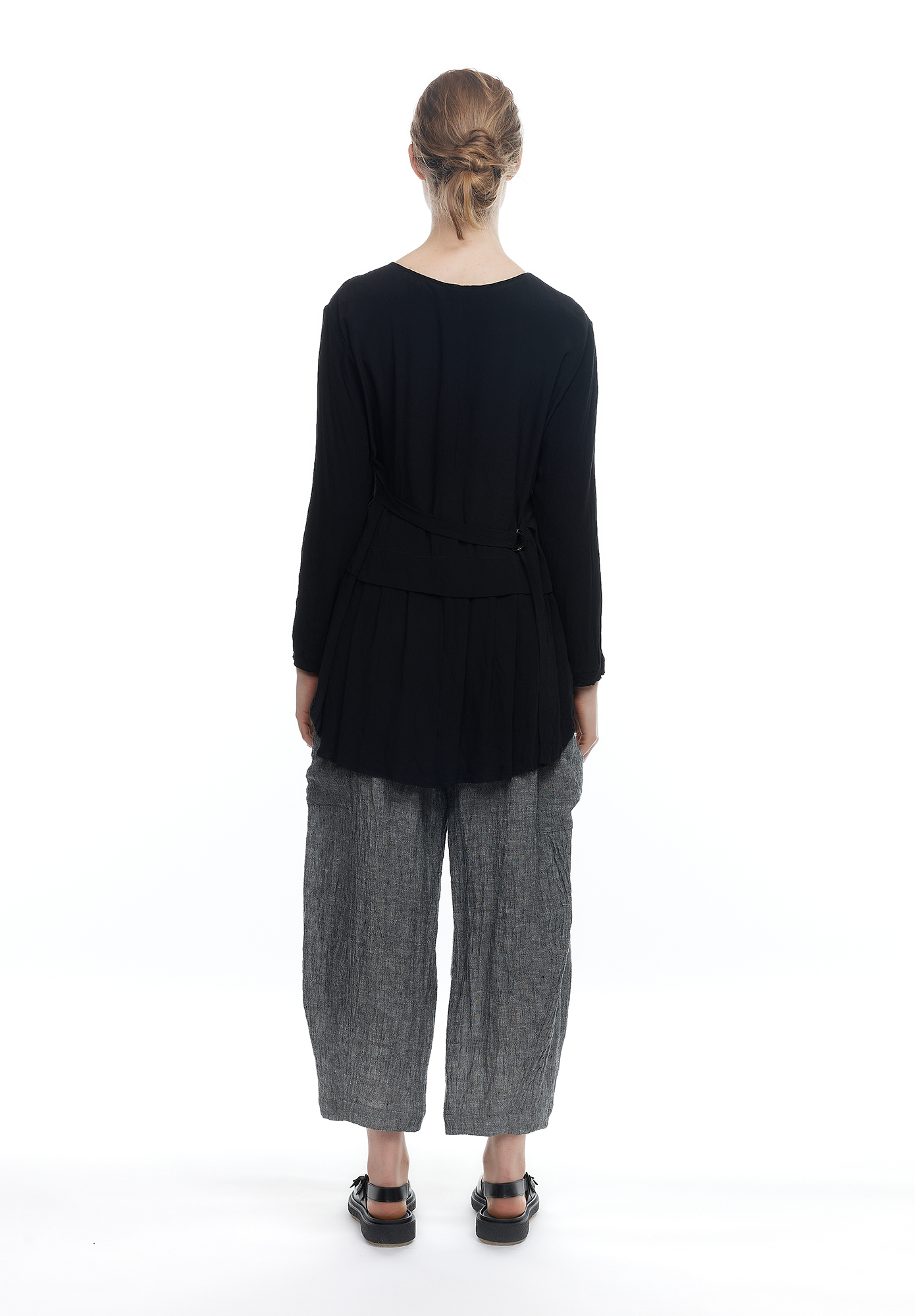 INTERSECT TOP - BLACK