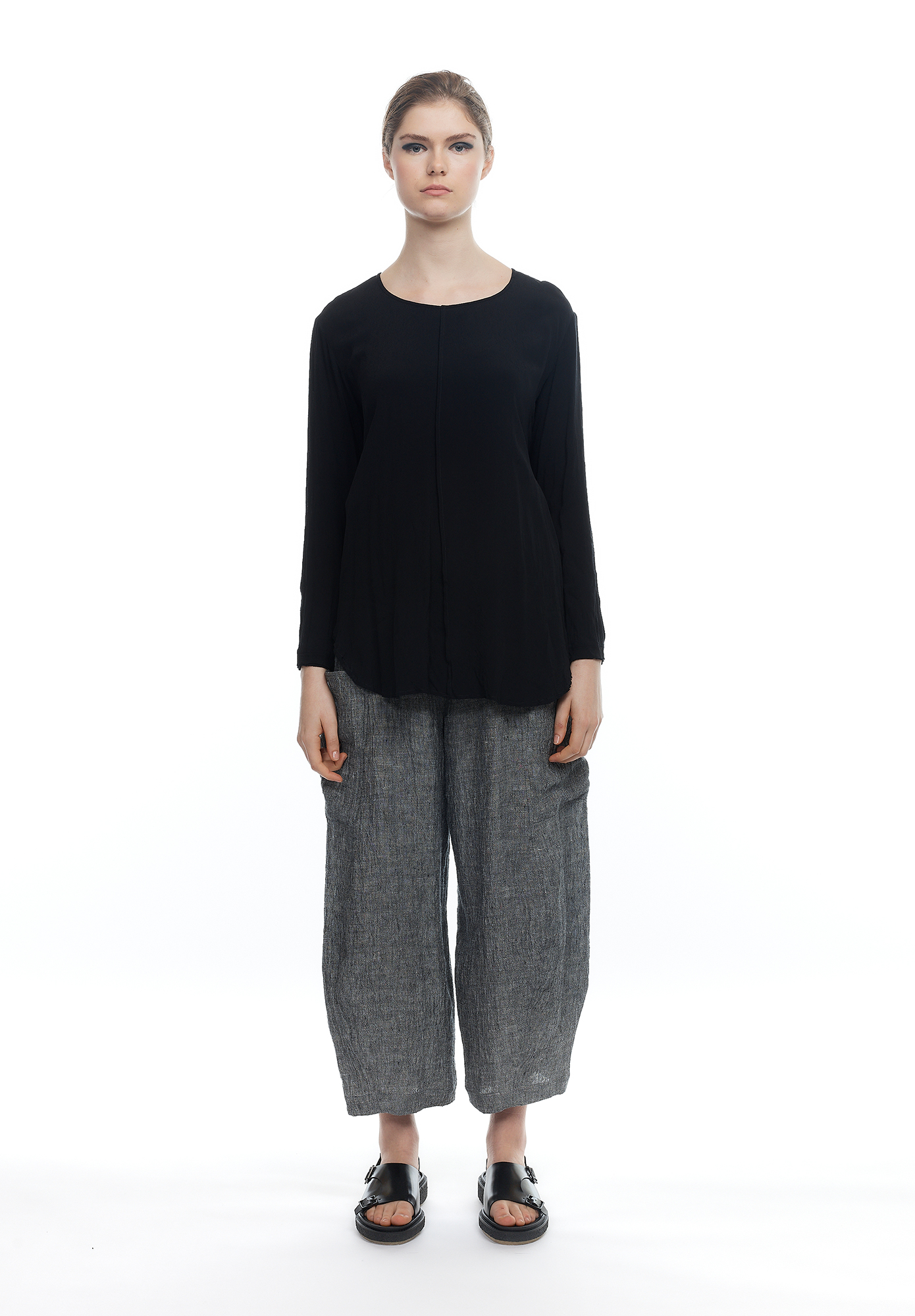 INTERSECT TOP - BLACK