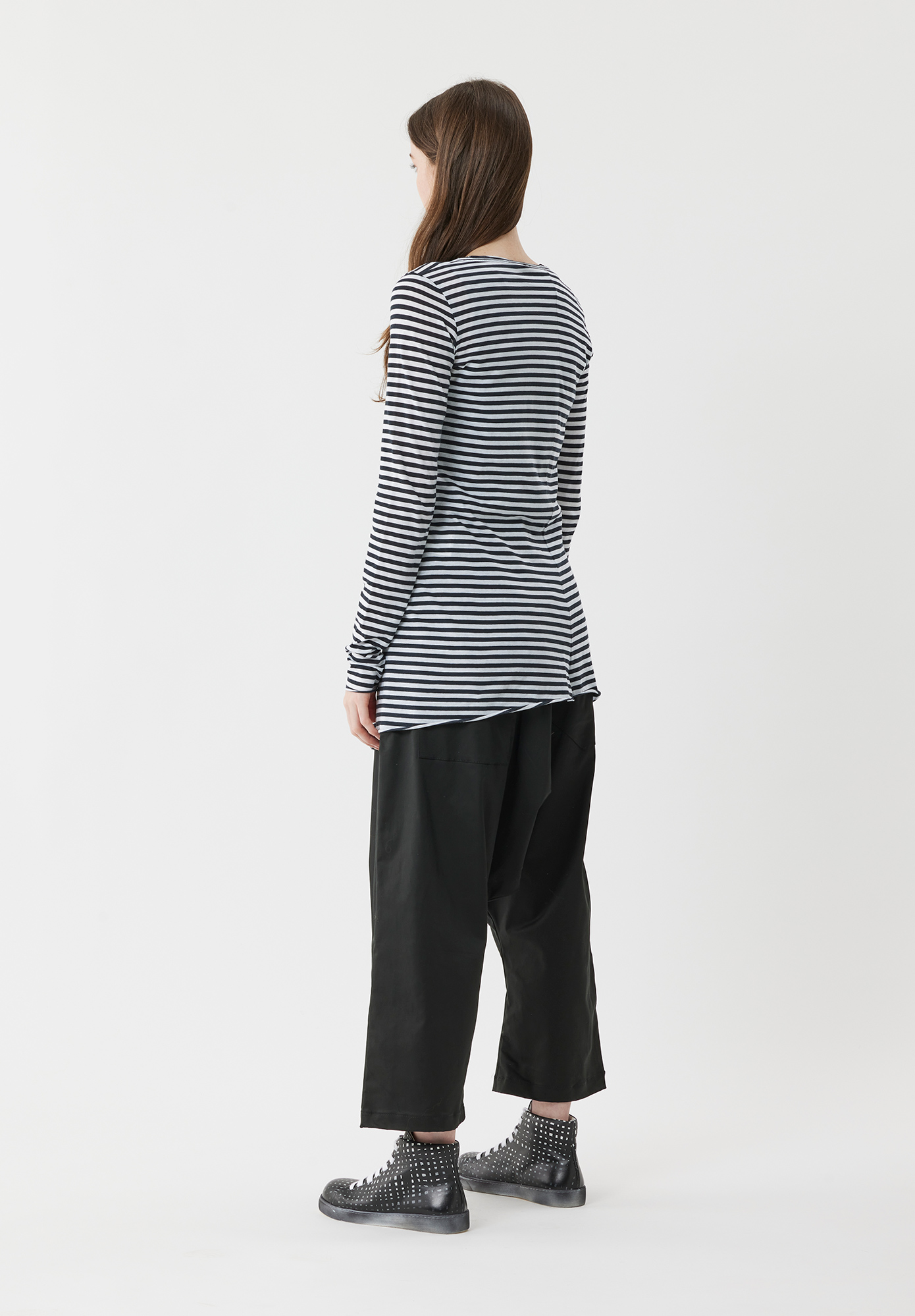 PAL OFFNER - LIGHT CARDIGAN - STRIPED BLACK