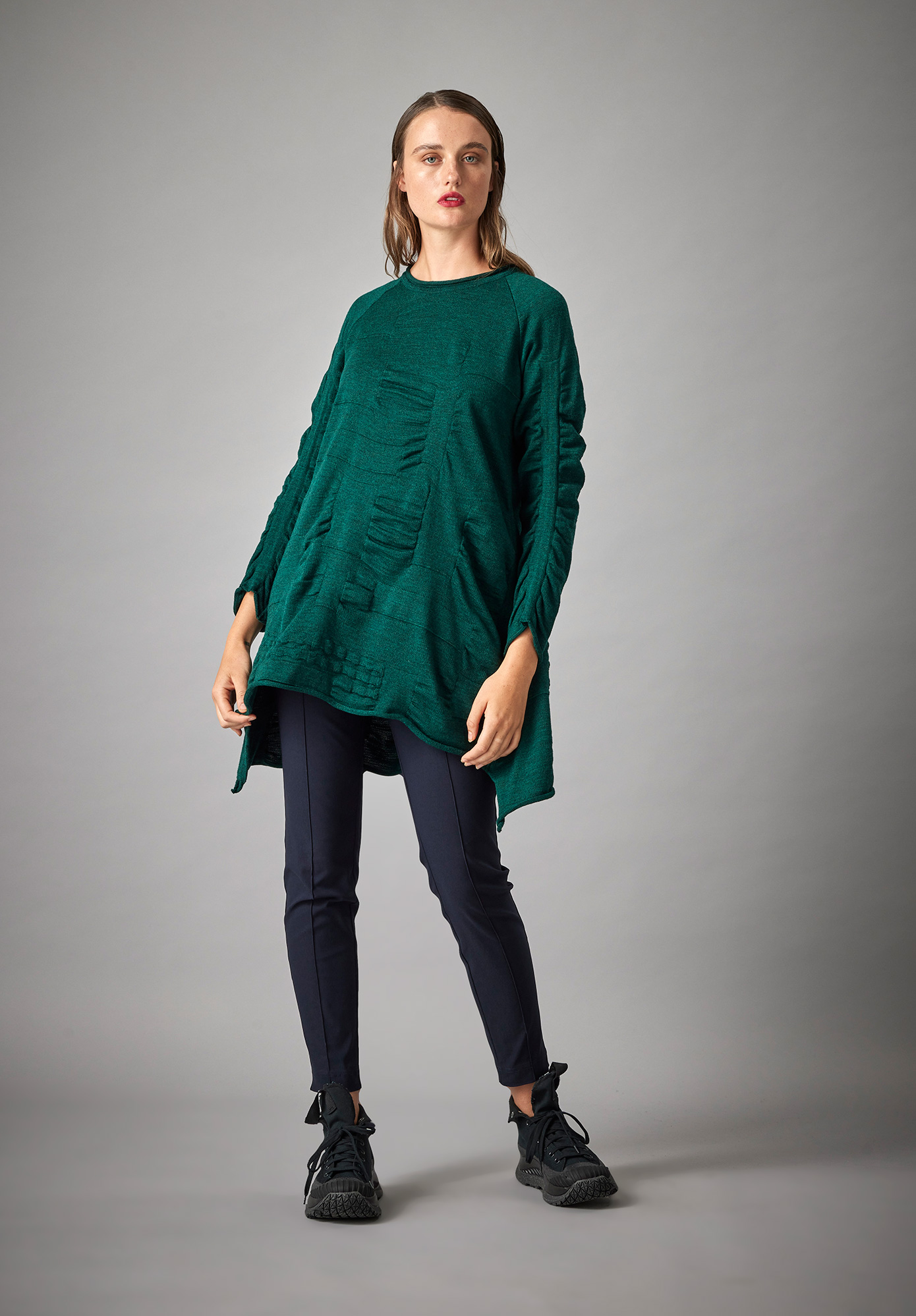 BRICOLAGE TUNIC - EVERGREEN