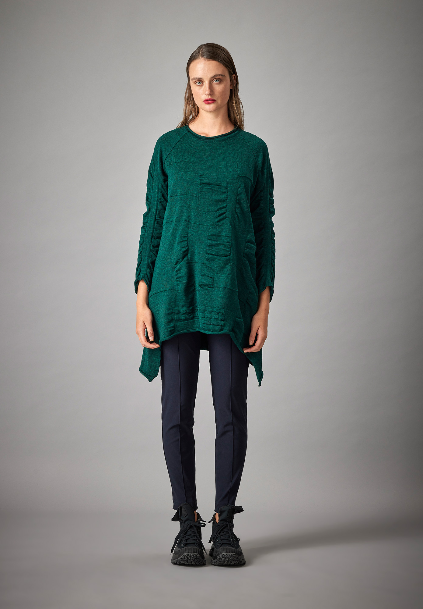 MM SÖHN - BRICOLAGE TUNIC - EVERGREEN