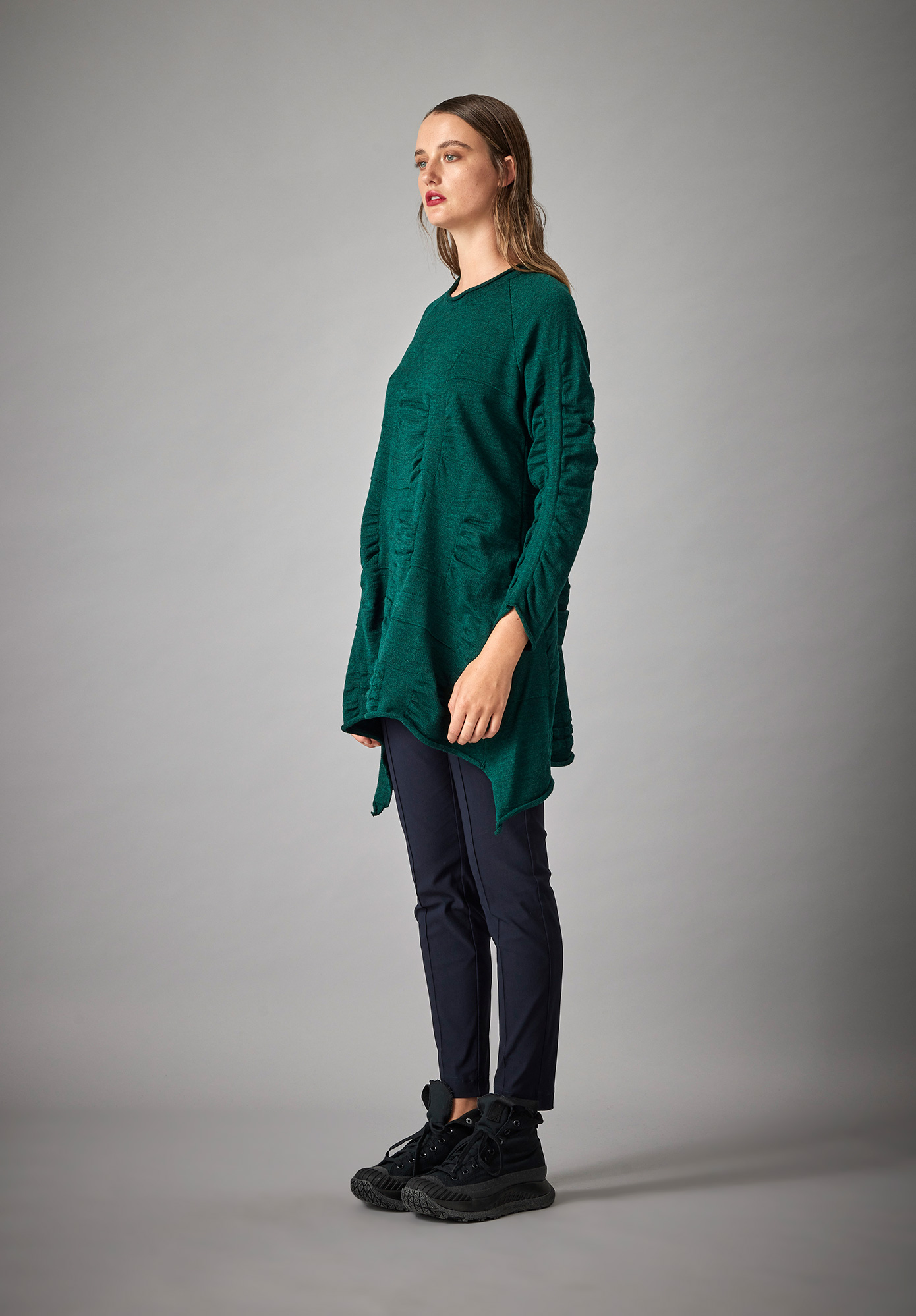 MM SÖHN - BRICOLAGE TUNIC - EVERGREEN