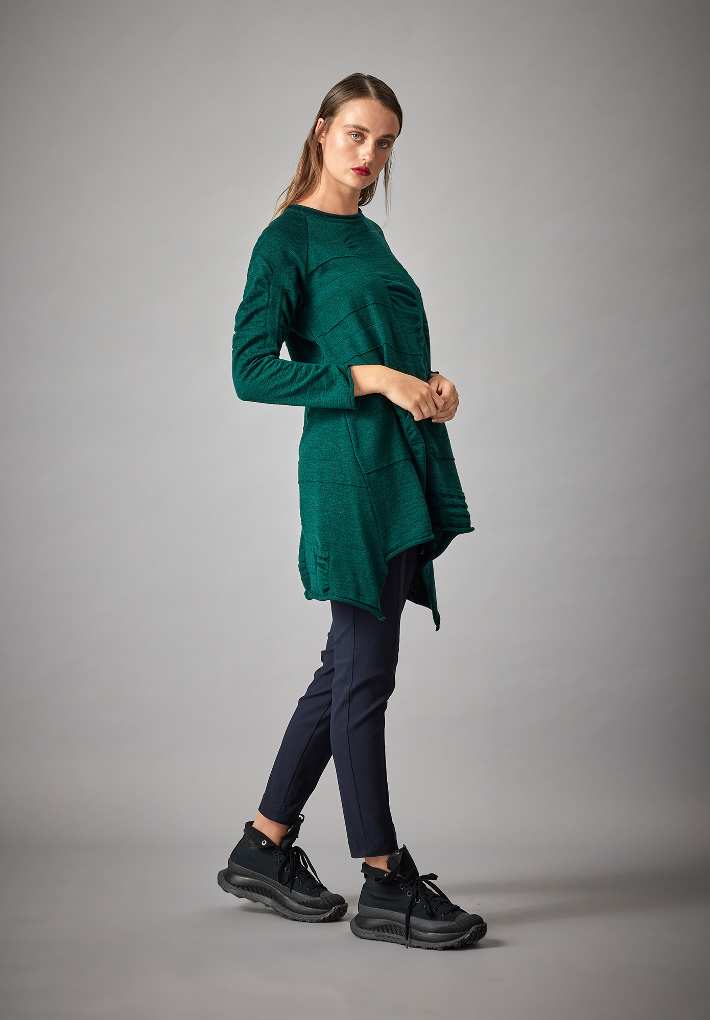 MM SÖHN - BRICOLAGE TUNIC - EVERGREEN