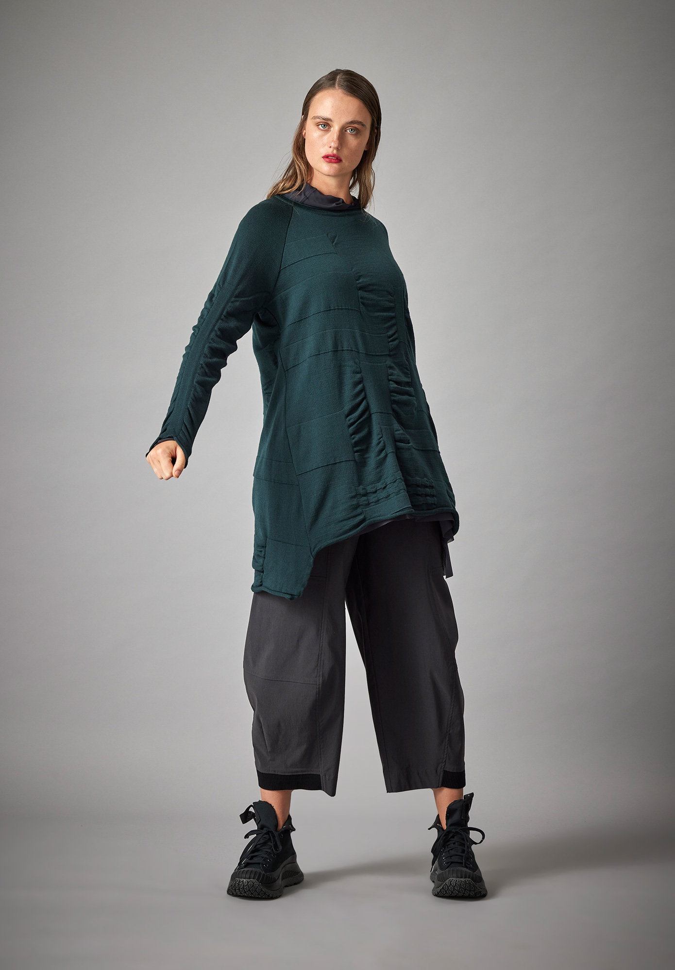 MM SÖHN - BRICOLAGE TUNIC - KELP