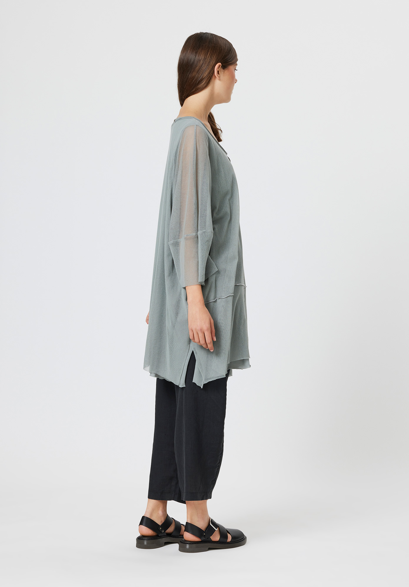 PAL OFFNER - LAYERED TUNIC - ASH