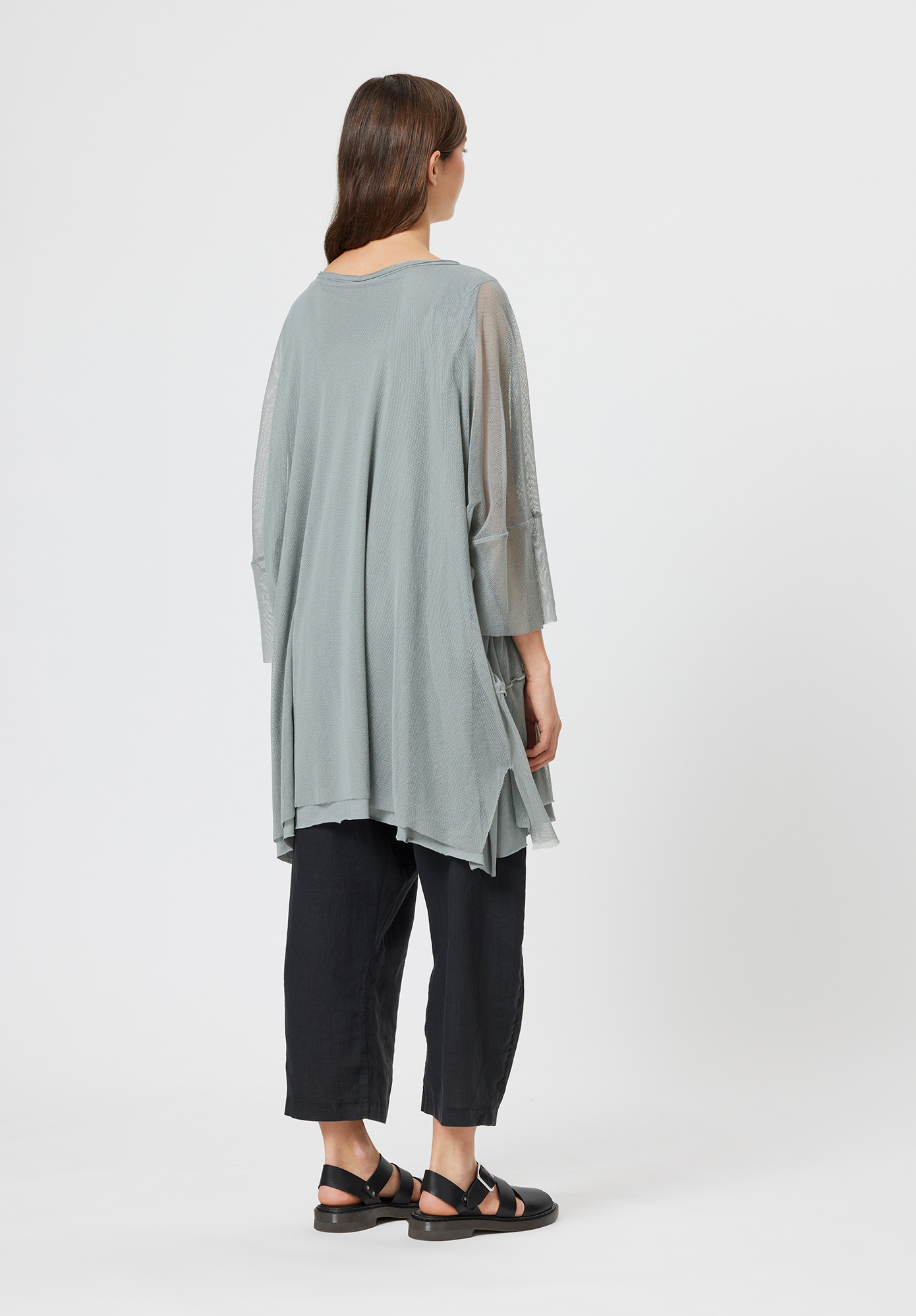 PAL OFFNER - LAYERED TUNIC - ASH