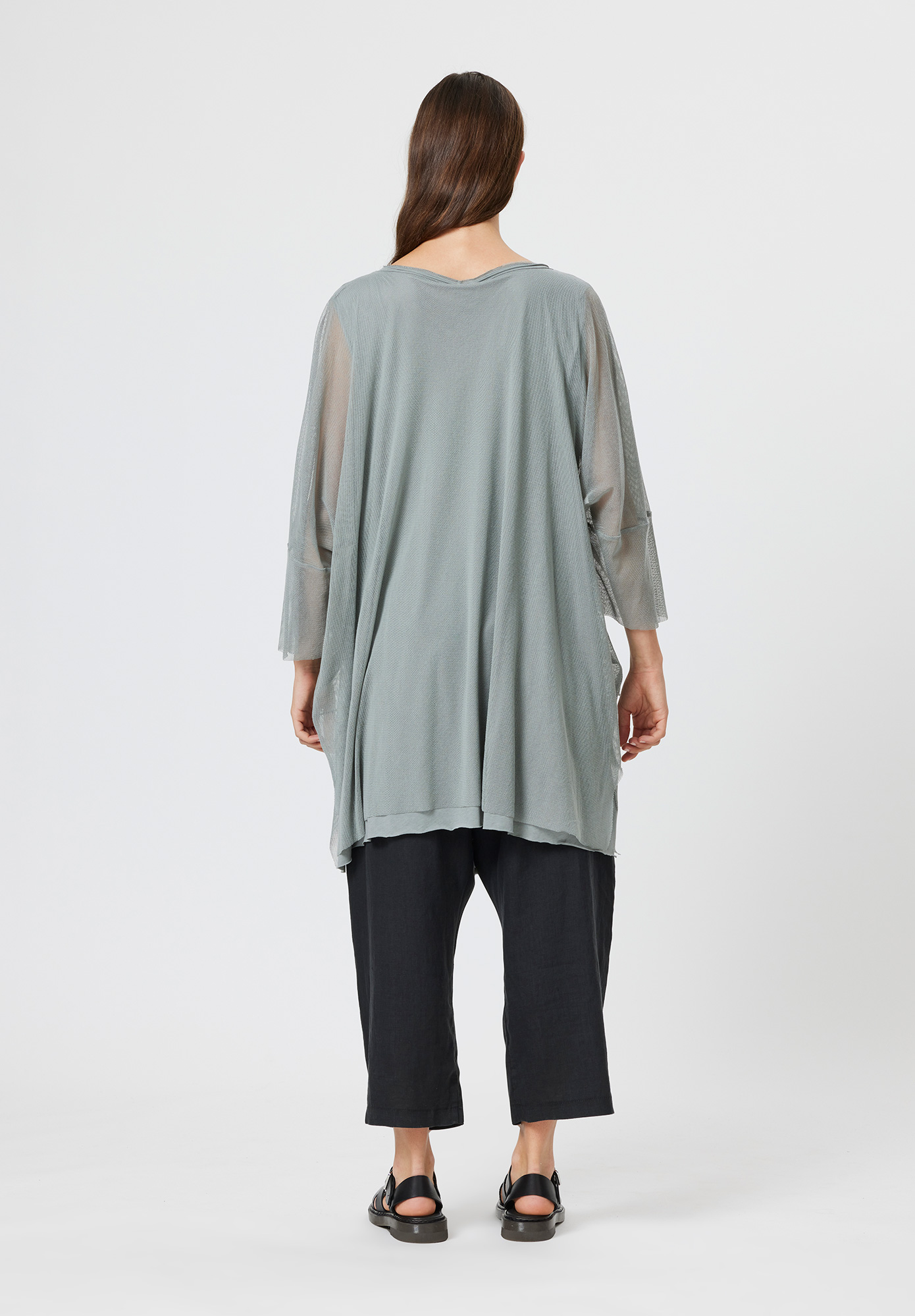 PAL OFFNER - LAYERED TUNIC - ASH