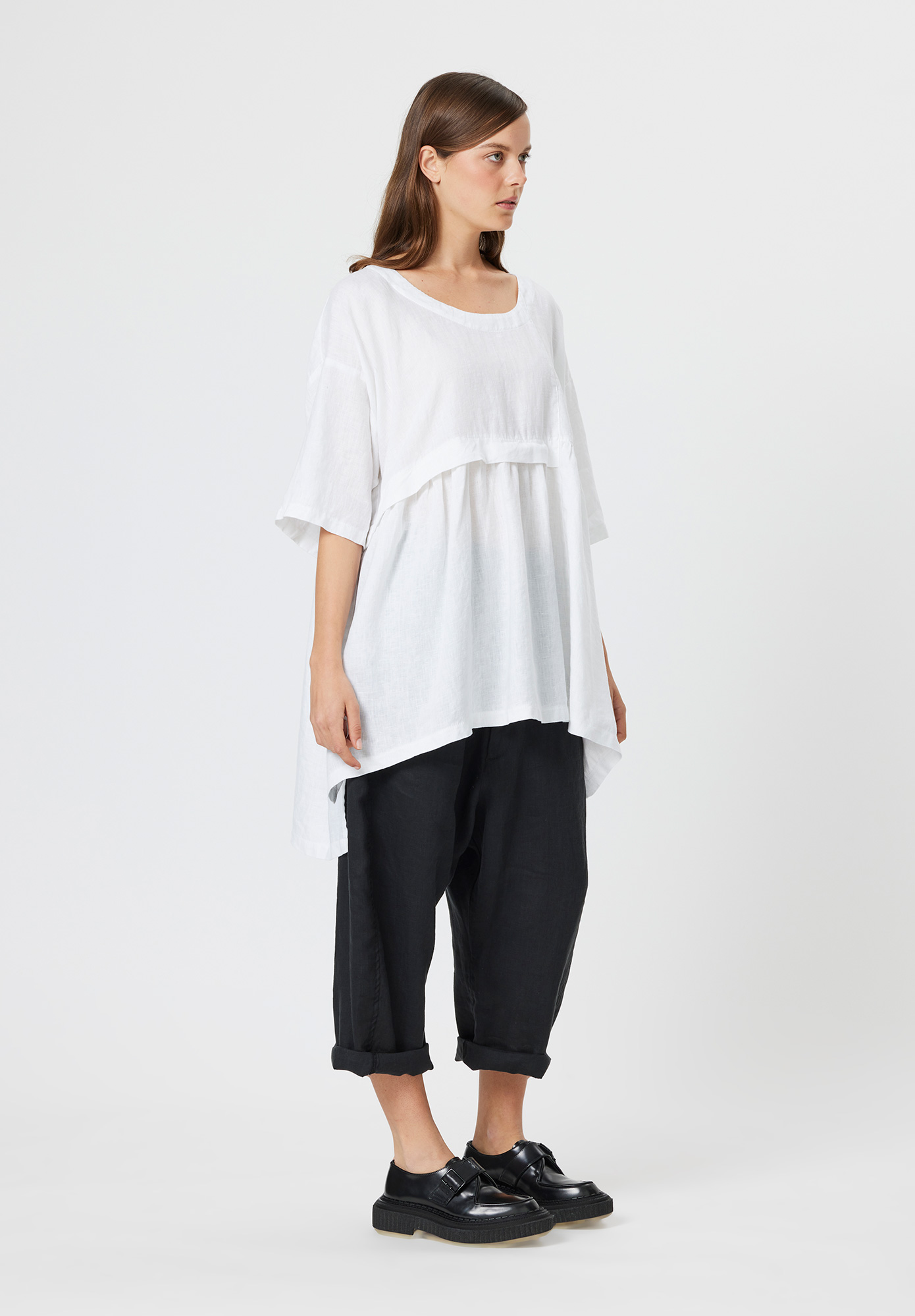 PAL OFFNER - LOOSE TUNIC - WHITE