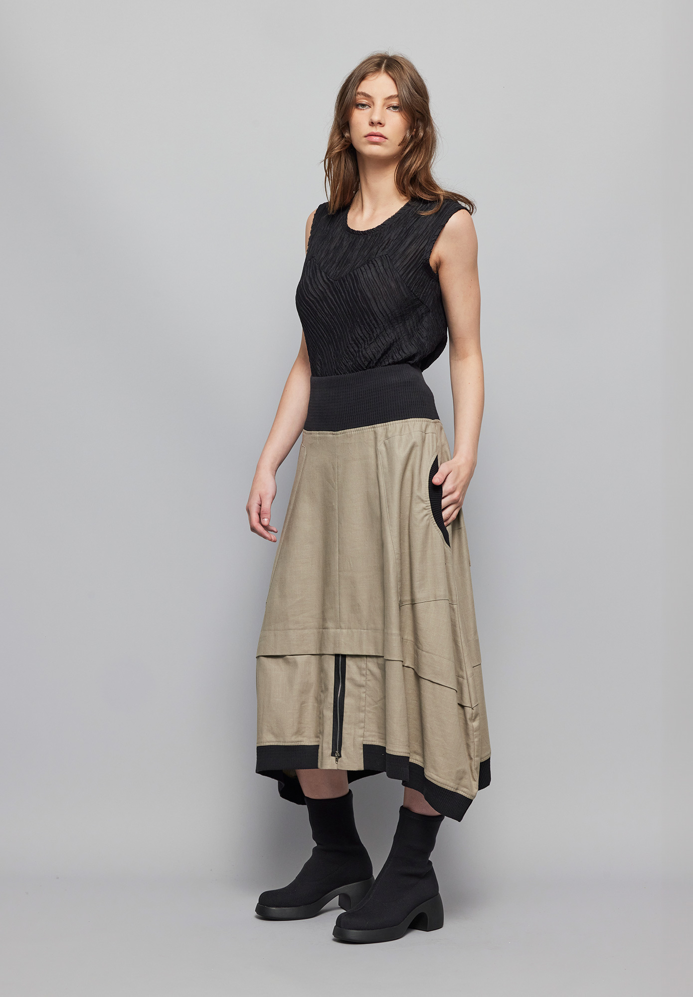 FORMAT SKIRT - CANVAS