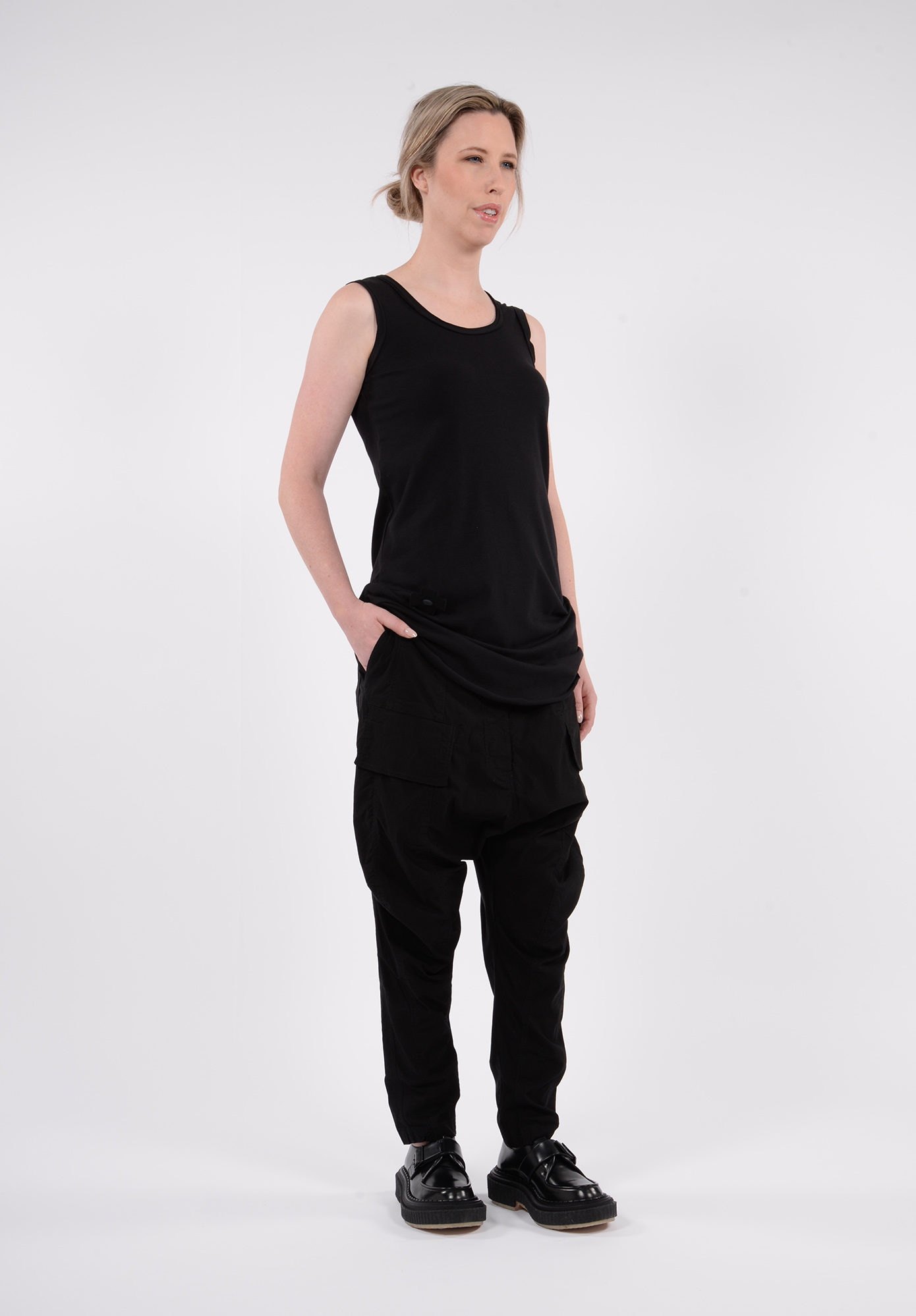 PLUSLAVIE - B TOP - BLACK